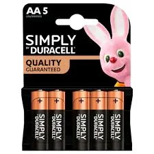 Батерии Duracell Simply Aa, 5 бр - DURACELL