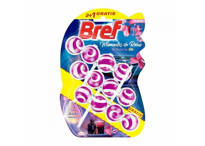 Тоалетно блокче Bref Activo Rel Armon 3*50