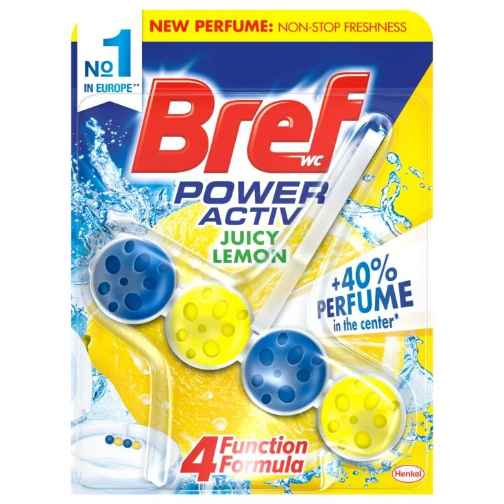 Тоалетно блокче Bref лимон 50 г