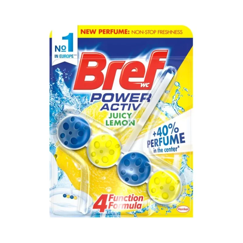 Тоалетно блокче Bref лимон 50 г - BREF