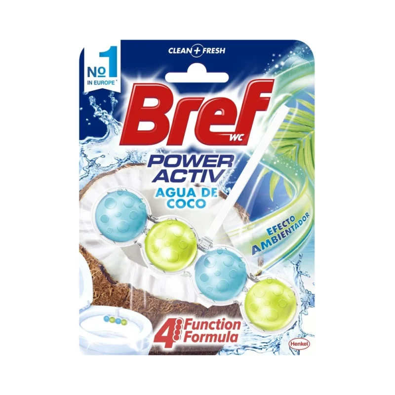 Тоалетно блокче Bref кокос 50 г - BREF