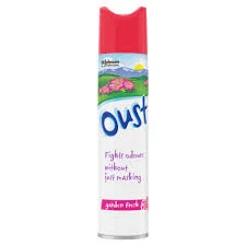 Ароматизатор за въздух Oust Garden Fresh Spray розов, 300 мл
