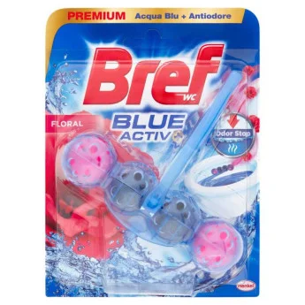 Ароматизатор-блокче Wc Bref Blue Active Floral, 50 гр