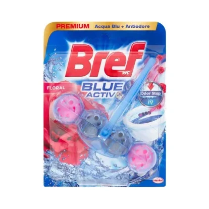 Ароматизатор-блокче Wc Bref Blue Active Floral, 50 гр