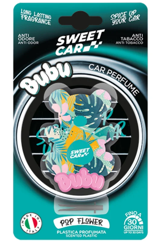 Ароматизатор за кола-мече Sweet Car Bubu Pop Flower
