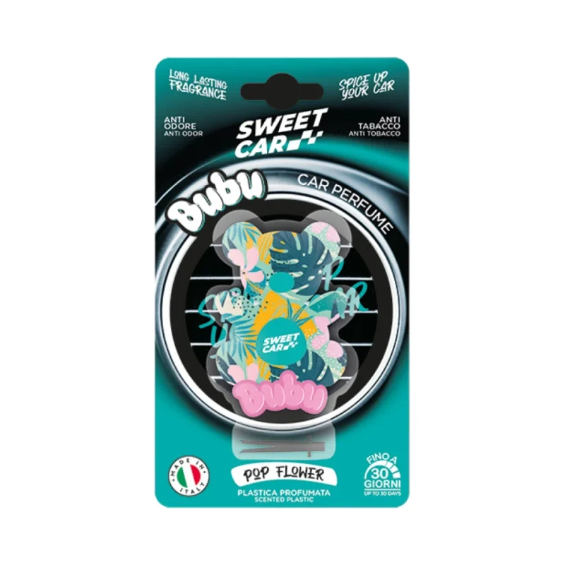 Ароматизатор за кола-мече Sweet Car Bubu Pop Flower - Sweet+