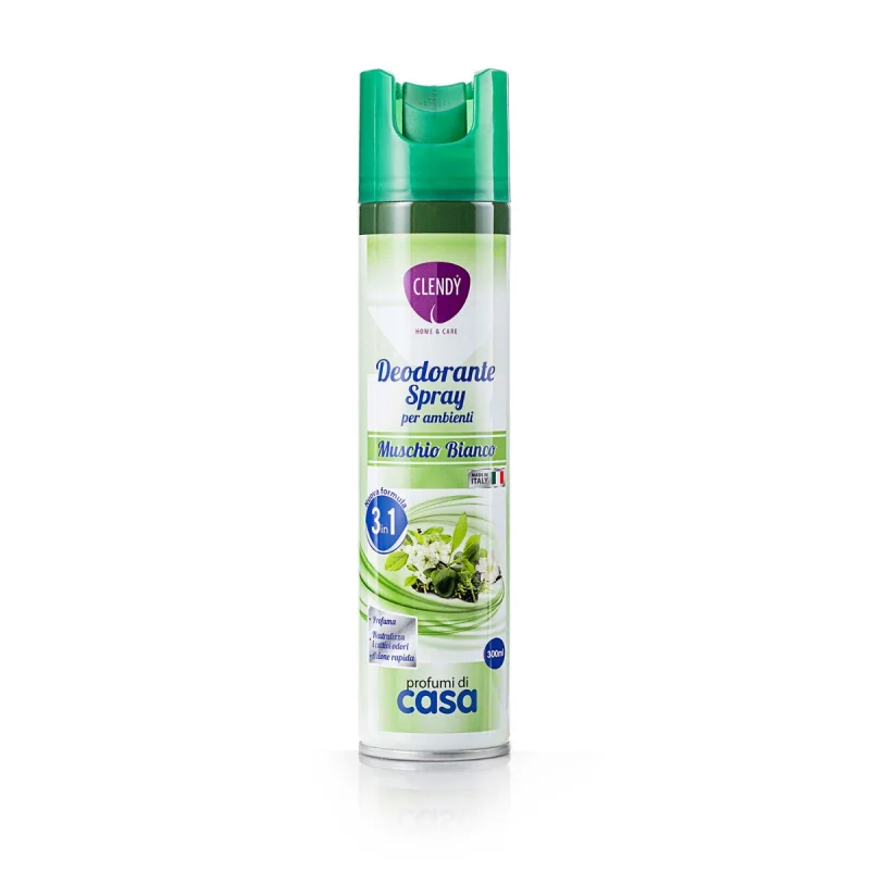 Ароматизатор Clendy Spray Muschio Bianco, 300 мл
