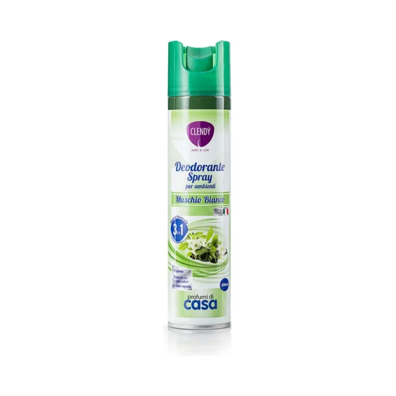 Ароматизатор Clendy Spray Muschio Bianco, 300 мл