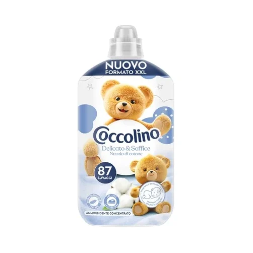 Омекотител-концентрат Coccolino деликатна мекота 1.827 л, 87 пранета - COCCOLINO