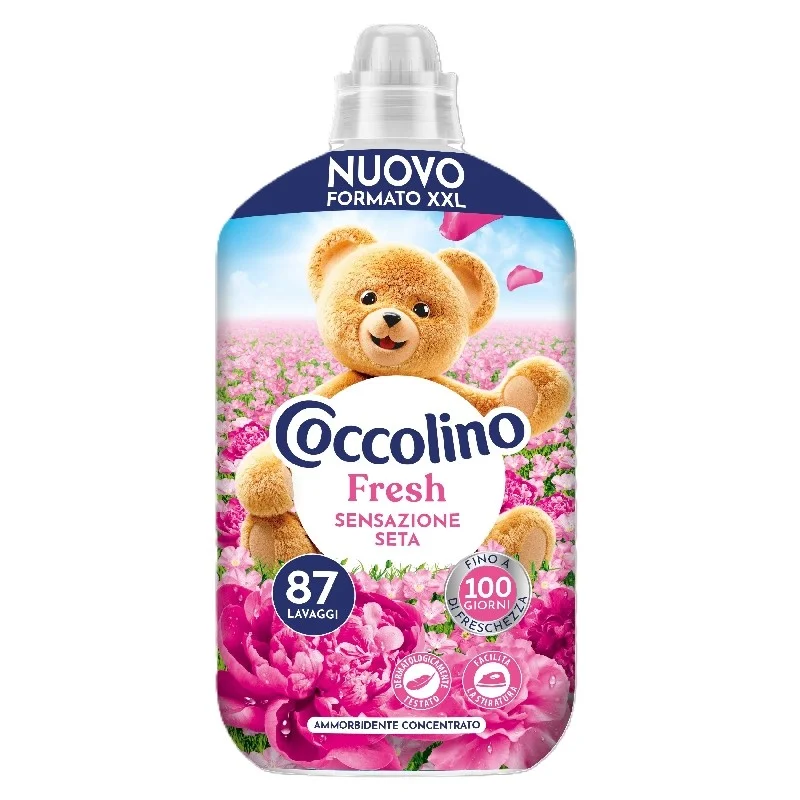 Омекотител-концентрат Coccolino копринено усещане 1.827 л, 87 пранета