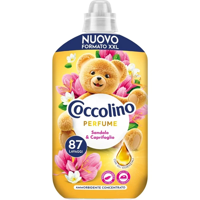 Омекотител-концентрат Coccolino сандалово дърво 1.827 л, 87 пранета