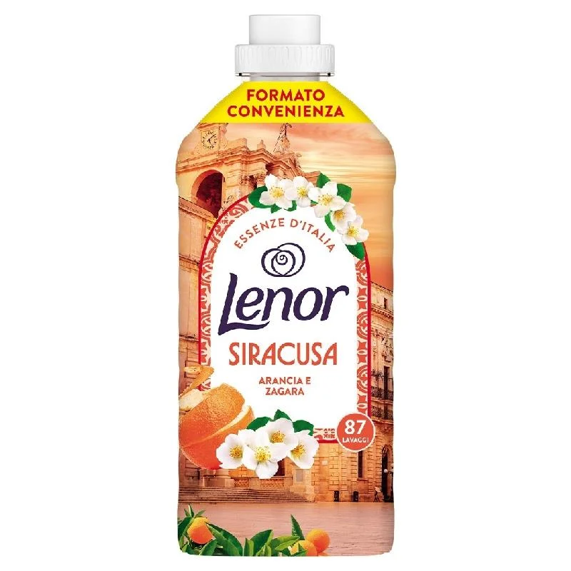 Омекотител-концентрат Lenor Siracusa цитрусови цветове 1.827 л, 87 пранета