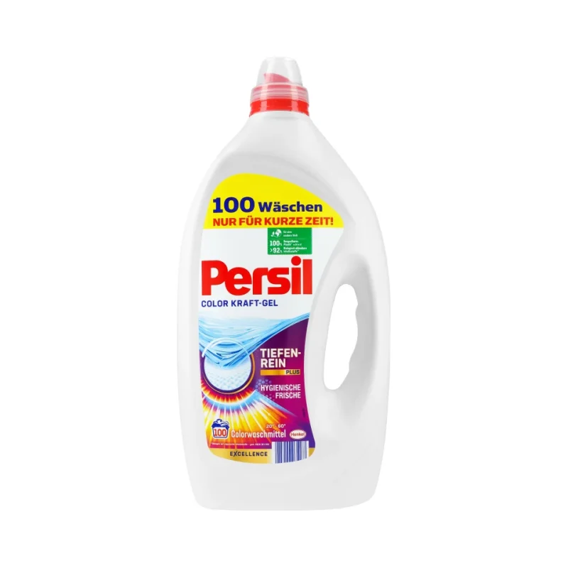 Течен препарат Persil гел за цветно, 100 пранета, 5 л - PERSIL