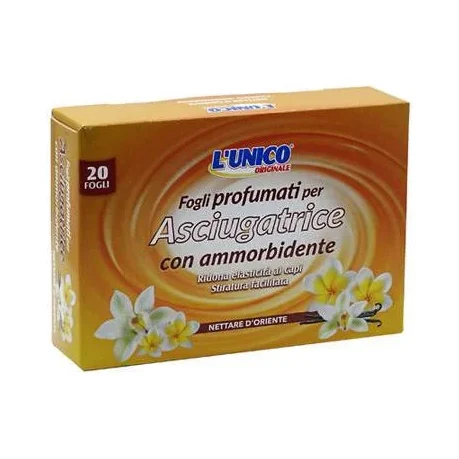 Ароматизирани кърпички за сушилня Lunico Oriente 20 бр - Lunico