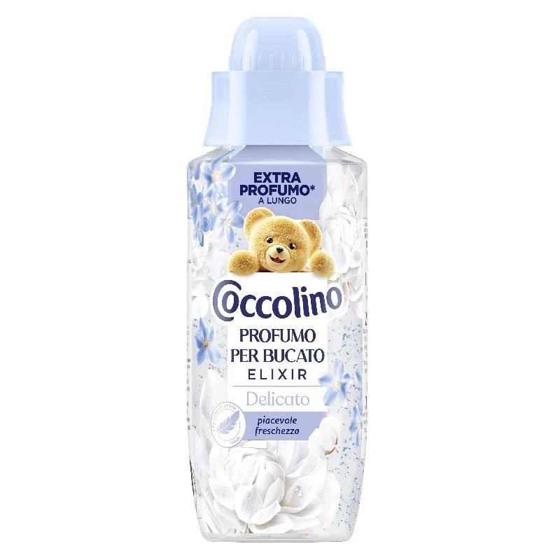 Течен препарат-парфюм Coccolino Elixir за деликатни тъкани, 342 мл