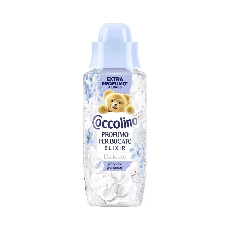 Течен препарат-парфюм Coccolino Elixir за деликатни тъкани, 342 мл - COCCOLINO