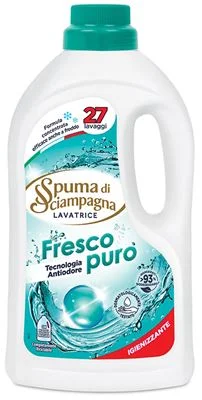 Течен препарат Spuma Fresco Puro, 27 пранета, 1.215 л