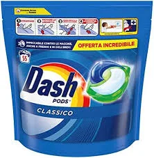 Капсули за пране Dash Classico, 55 бр - Dash