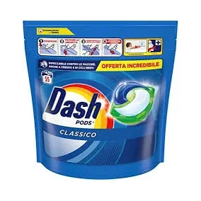 Капсули за пране Dash Classico, 55 бр - Dash