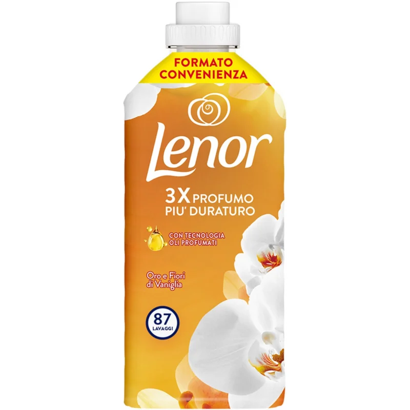 Омекотител-концентрат Lenor Oro E Fiori Di Vaniglia 87 пранета