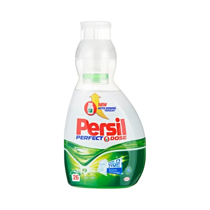 Течен препарат-концентрат гел Persil Perfect Dose Universal 26 пранета с дозатор, 858 мл - PERSIL