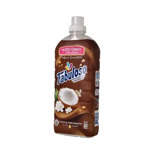 Омекотител-концентрат Fabuloso Cocco е Fiori 56 пранета, 1.25 л - Fabuloso