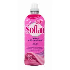 Течен препарат Soflan Rosa, 15 пранета, 900 мл