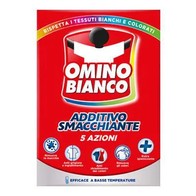 Препарат за петна на дрехи Omino Bianco 5 в 1, 500 г