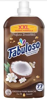 Омекотител концентрат Fabuloso кокос 77 пранета, 1.7 л