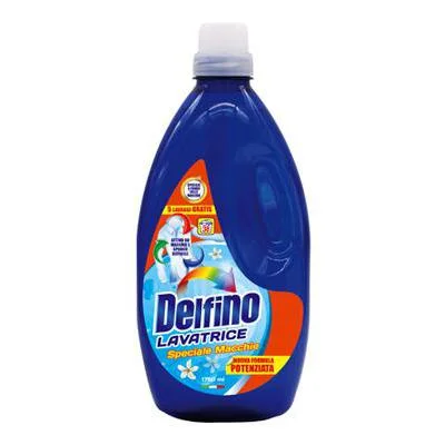 Течен препарат Delfino за упорити петна 38 пранета, 1.75 л