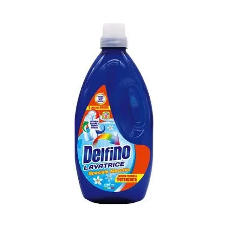 Течен препарат Delfino за упорити петна 38 пранета, 1.75 л - Delfino