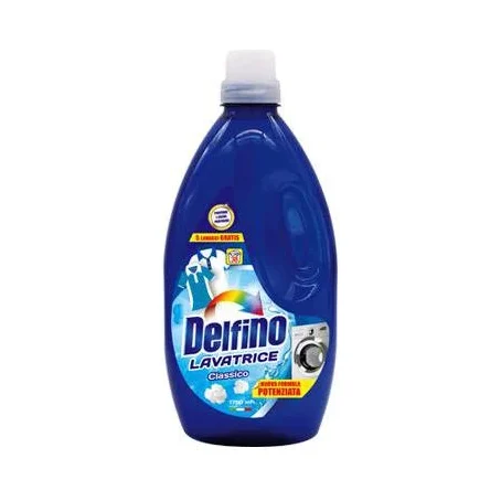 Течен препарат Delfino класик 38 пранета, 1.75 л - Delfino