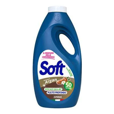 Течен препарат Soft арган 45 пранета, 2.25 л - Soft