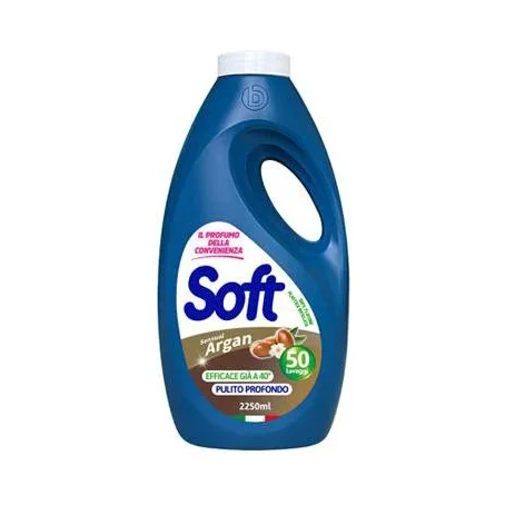 Течен препарат Soft арган 45 пранета, 2.25 л - Soft