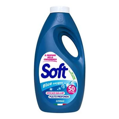 Течен препарат Soft Blue Oxygen 45 пранета, 2.25 л