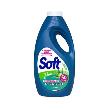 Течен препарат Soft алое вера 45 пранета, 2.25 л - Soft