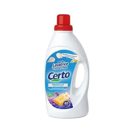 Течен препарат Certo с марсилски сапун, 40 пранета, 2 л - Certo