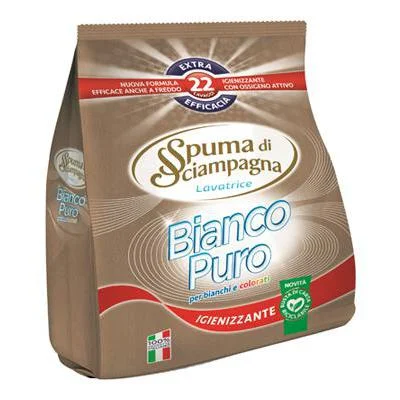 Прах за пране Spuma Bianco Puro 22 пранета плик, 990 г