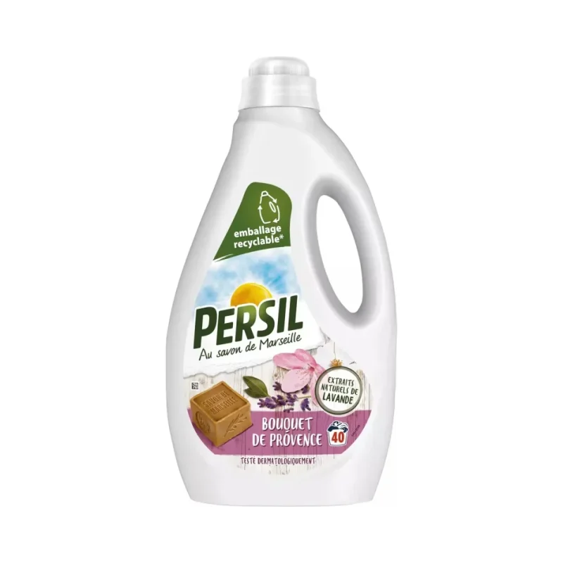 Течен препарат Persil Bouquet De Provence, 40 пранета, 1.8 л - PERSIL