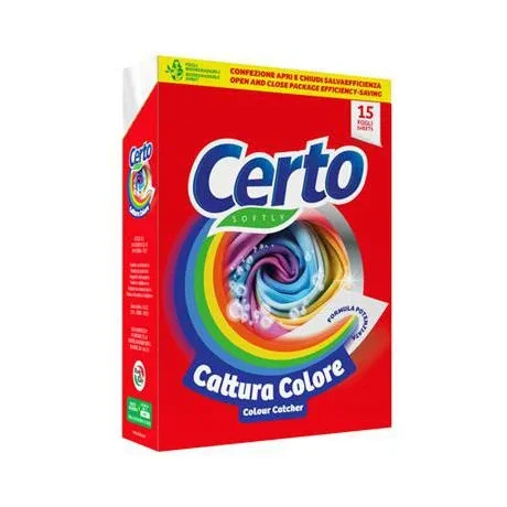 Цветоулавящи кърпички за пералня Certo Colore 15 бр - Certo