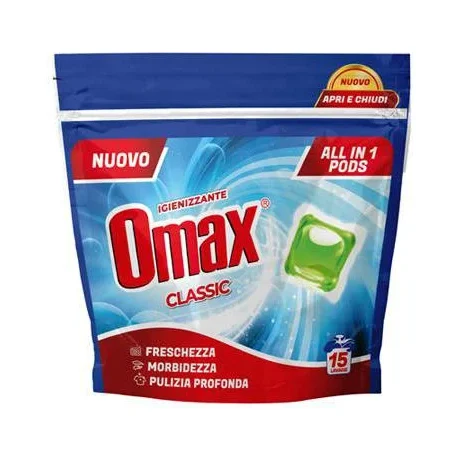 Капсули за пране Omax All In 1 класик, 15 бр - Omax