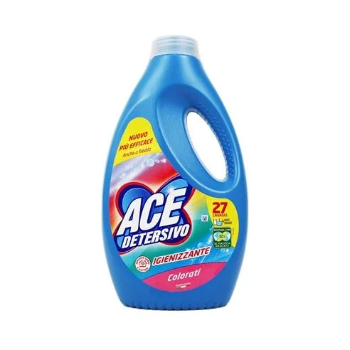 Препарат за пране Ace Nuovo за цветни тъкани, 27 пранета, 1.35 л - Ace Nuovo