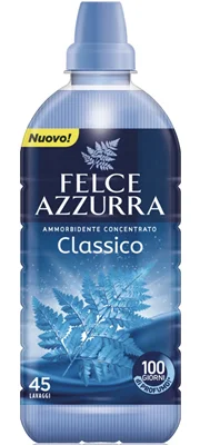 Омекотител концентрат Felce Azzurra класик 45 пранета, 900мл