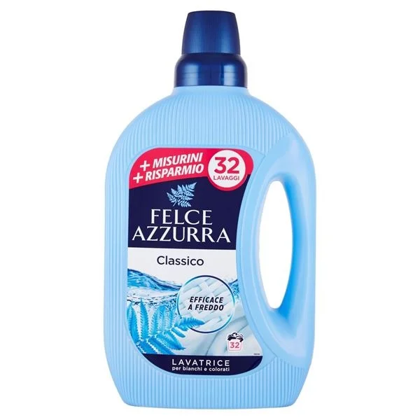 Течен препарат Felce Azzurra класик 32 пранета, 1.595 л - Felce