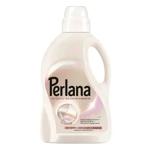 Течен препарат за бели дрехи Perlana Renew, 28 пранета, 1.4 л - Perlana Renew