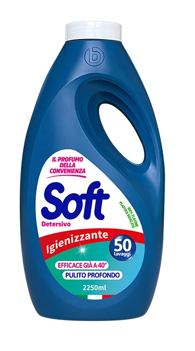 Течен препарат Soft Igienizzante, 45 пранета, 2.25 л