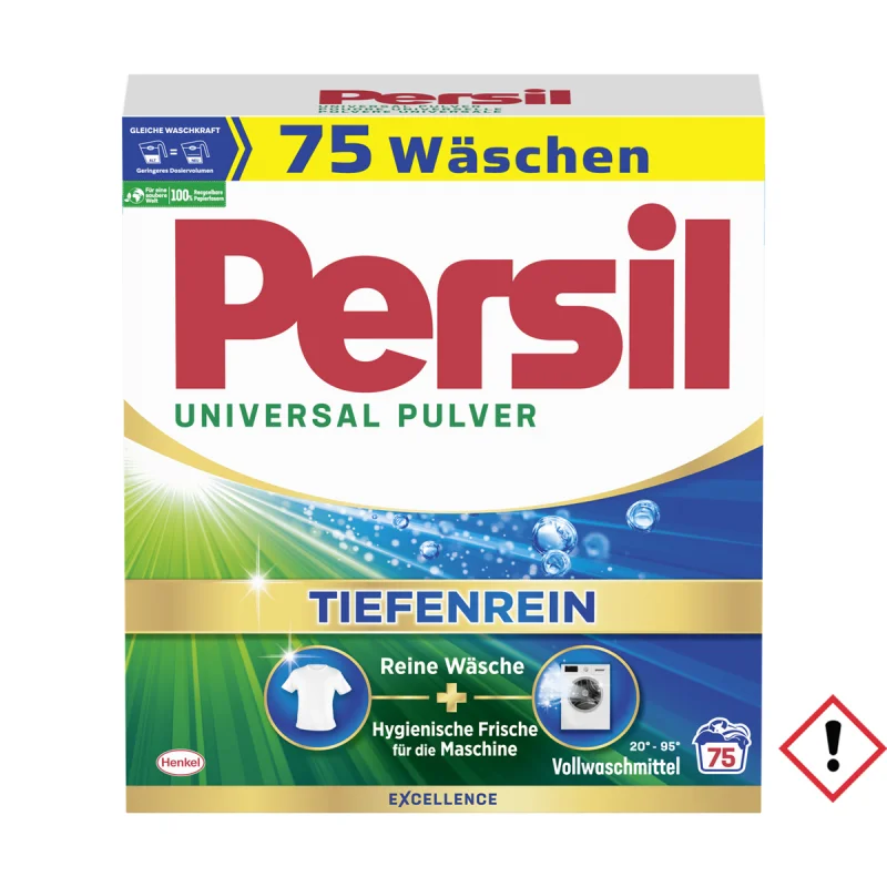 Прах за пране Persil универсален кутия, 75 пранета, 4.5 кг