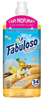 Омекотител-концентрат Fabuloso ванилия/орхидея 56 пранета, 1.25 л