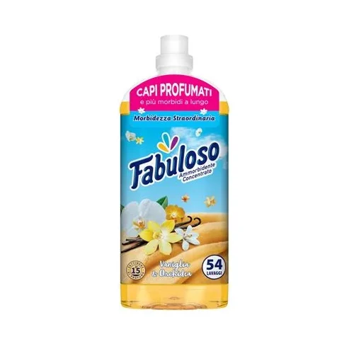 Омекотител-концентрат Fabuloso ванилия/орхидея 56 пранета, 1.25 л