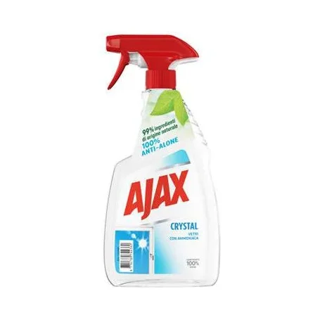 Препарат-спрей за стъкла Ajax Crystal Clean, 750 мл - Ajax